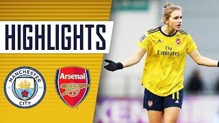 HIGHLIGHTS | Manchester City 2-1 Arsenal | Women's Super League