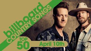 Billboard Country Songs Top 50 (April 10th, 2021)