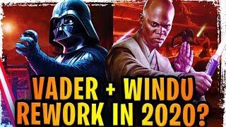 Darth Vader and Mace Windu Rework in 2020? Top 10 Needed Reworks for Galaxy of Heroes in 2020!