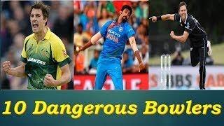 Top 10 Dangerous Bowler in World Cup 2019|| World's Best Bowler