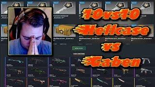 CS:GO Gambling(?) - 10 CS:GO Cases vs 10 Hellcase Cases