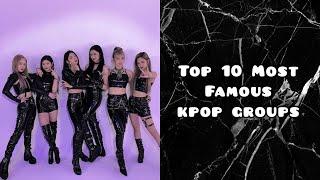 Top 10 Most Famous Kpop Group