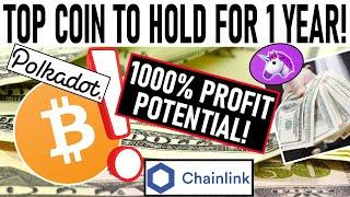 TOP COIN TO HOLD FOR 1 YEAR! 1000% PROFIT POTENTIAL! UNISWAP CHAINLINK POLKADOT PARTNER W/THIS COIN!