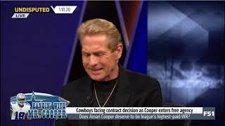 UNDISPUTED 1/10/2020 | [BREAKING NEWS]Cowboys facing contract decision as Cooper enters free agency