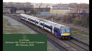 Northern 10p Ticket to South Yorkshire (4th February 2020)