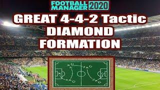 FM20 Best Diamond Tactic - Football Manager 2020