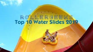 My Top 10 Water Slides of 2019 (New Years Special)