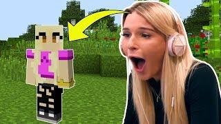 MY FRIEND HALEY IS REPLACING JEN IN MINECRAFT?!?