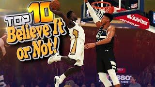 TOP 10 BELIEVE IT OR NOT Plays Of The Week #43 - Putbacks, Posters & More