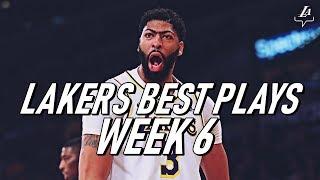 Los Angeles Lakers' Best Plays | Week 6 | 2019-20 Lakers Season