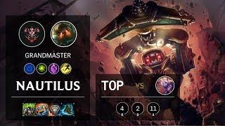 Nautilus Top vs Soraka - EUNE Grandmaster Patch 10.3