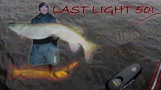 LAST LIGHT 50! (3 Musky Day)