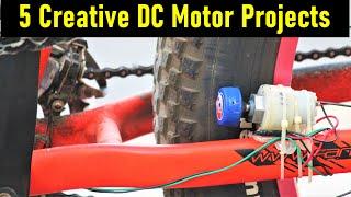 5 Awesome DC Motor Projects