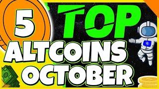 Top 5 Altcoins For October (BEST Coins this Month) | Buy These Altcoins? | Crypto News Today