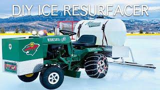 DIY Backyard Ice Resurfacer | DIY Zamboni Project