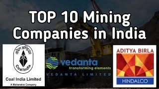 Top 10 Mining Companies in India || देश की 10 बड़ी Mining companies।।#Top10