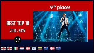 EUROVISION 2010-2019 BEST TOP 10 | 9th place (VOTE)