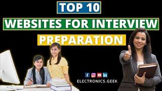 Top 10 Websites for Interview Preparation | Electronics Geek