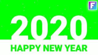 2020 Happy New Year Green Screen | Femo Footage