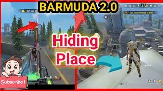 FREE FIRE || Top 10 Hidding Place in New Map ( Barmuda 2.0 ) || By RGB•Rajeev