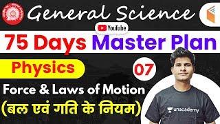 9:30 AM - Railway General Science l GS Physics by Neeraj Sir | Force & Laws of Motion