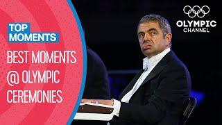 Top 10 Iconic Moments of Olympic Ceremonies | Top Moments