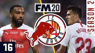 Red Bull Barcelona - Episode 16: Facing The Gunners | Football Manager 2020 Let's Play - FM20