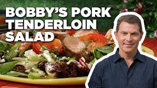 Bobby Flay's Grilled Pork Tenderloin Salad | Food Network