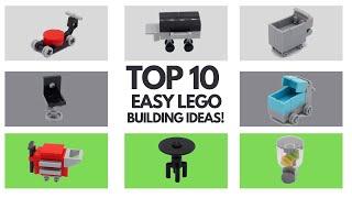 Top 10 Easy LEGO Building Ideas Anyone Can Make