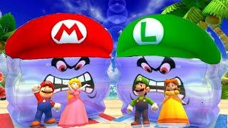 Mario Party The Top 100 MiniGames Mario Vs Peach Vs Luigi Vs Daisy (Master Difficulty)