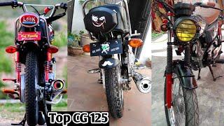 Top 10 Best Honda CG 125 Modify Bike In Pak | Change World