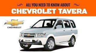 All You Need To Know About Chevrolet Tavera (Isuzu Panther)