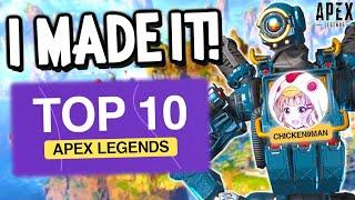 I'M IN THE SOAR TOP 10 FOR APEX LEGENDS!