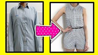 DIY:- CONVERT WASTE TO NEW TRENDY TOP FOR GIRLS DIY CLOTH 5 MINUTES CRAFT GIRLY