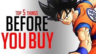 Top 5 Things to Know Before Buying Dragon Ball Z Kakarot