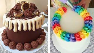 Most Satisfying Cake Decorating Compilation - Easy DIY Make Chocolate Cake Decoration Ideas