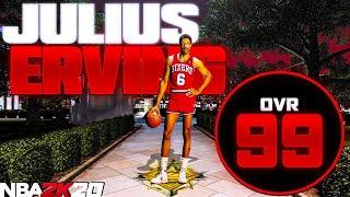 99 OVR JULIUS ERVING IS ONE OF THE BEST BUILDS IN NBA2K20!