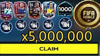 FIFA MOBILE 20! INSANE REWARDS! OVER 3000 SB &5 MILLION COINS! INVESTMENT OPPORTUNITIES!