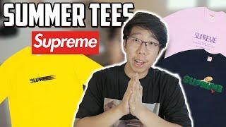 SUPREME SS20 SUMMER TEES ARE FIRE! (Motion Logo, Lizard and more!)