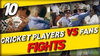 10 Cricket fights - Players vs Fans |(pls use headphones)  Simbly Chumma