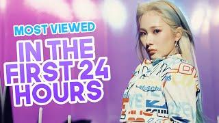 MOST VIEWED KPOP MUSIC VIDEOS IN THE FIRST 24 HOURS
