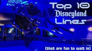 TOP 10 LINES at Disneyland