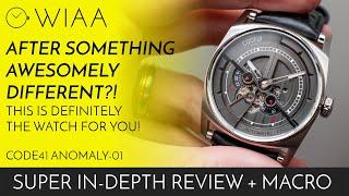 An awesomely different & top quality watch! Code41 Anomaly-01 Watch Review