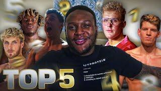 MY TOP 5 YOUTUBE BOXERS (IN ORDER) !!!