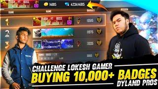 Challenge to LOKESH GAMER & DYLAND PROS 