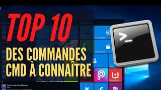 Top 10 des commandes Windows avec CMD à connaitre