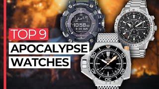 Top 9 Watches for the APOCALYPSE (from $90 to $9200) Toughest Watches for the End of the World!