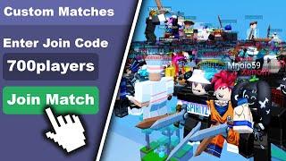 Roblox Bedwars but with 700 players..