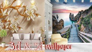 TOP 50' 3D Wallpaper For Walls In India | Wallpapers For Living Room Designs | 3dwaterfall wallpaper