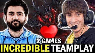 when GH-GOD & DENDI in Same Team — Incredible Teamplays Win the Game Dota2